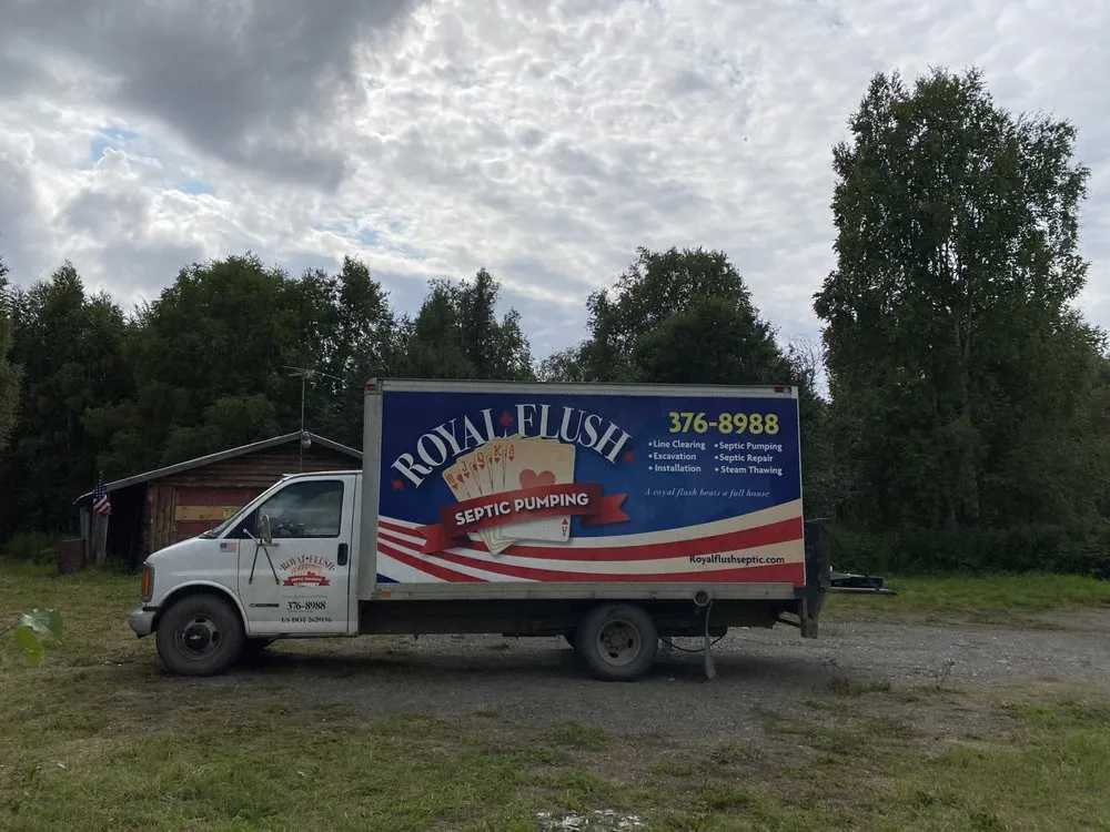 Slide of Royal Flush Septic Pumping