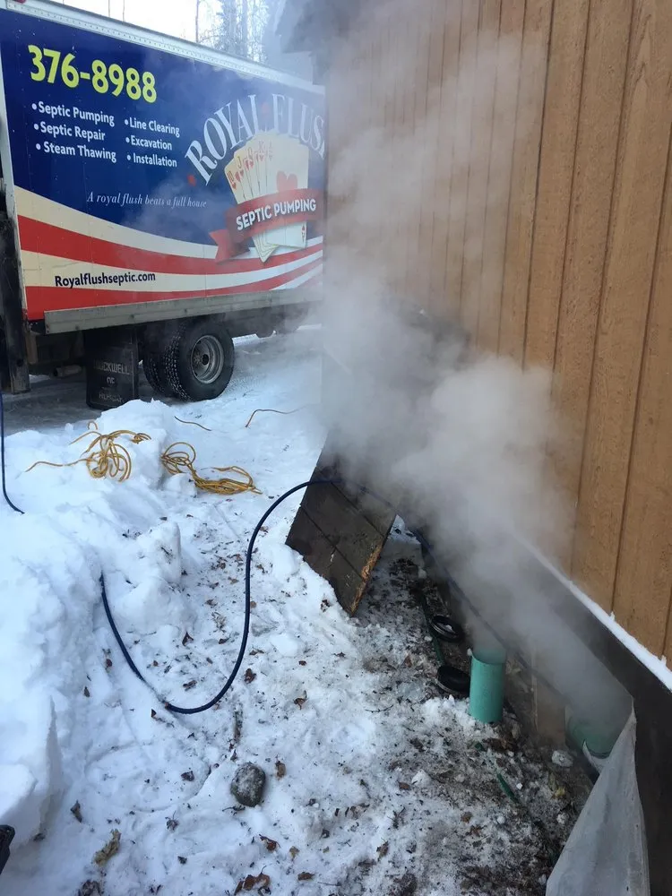 Slide of Royal Flush Septic Pumping