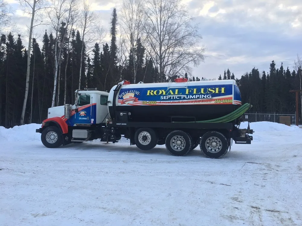 Slide of Royal Flush Septic Pumping