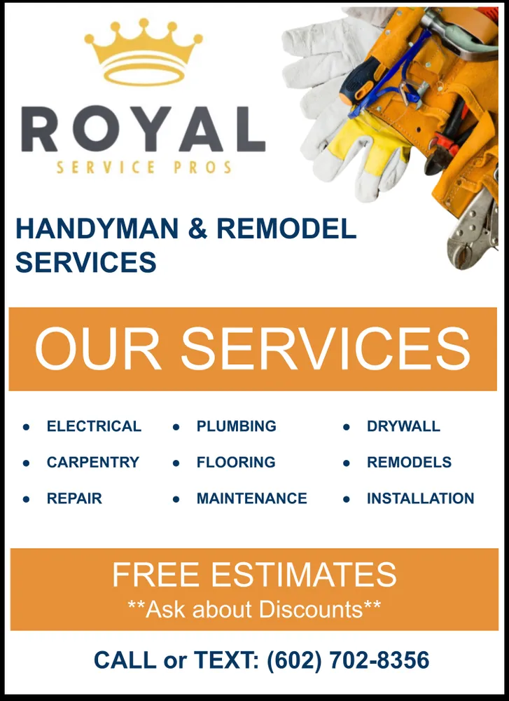 Slide of Royal Service Pros