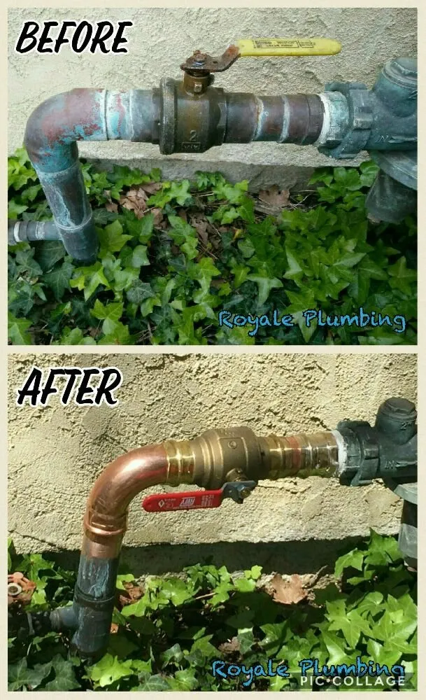 Slide of Royale Plumbing