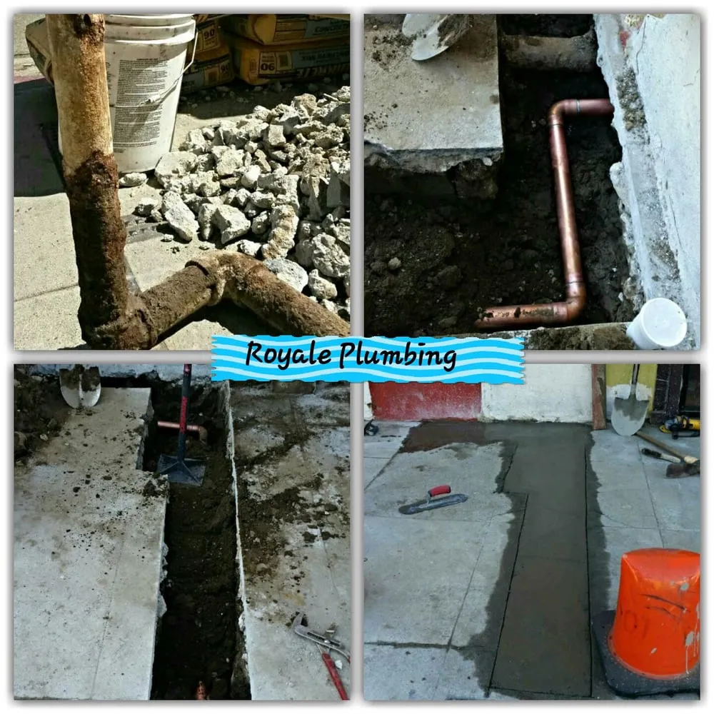 Slide of Royale Plumbing