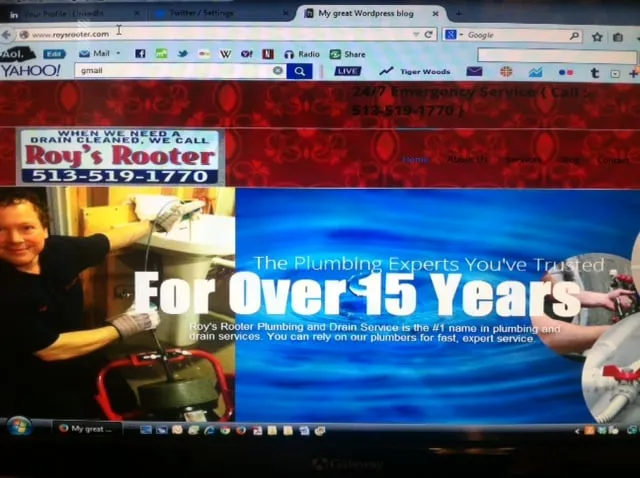 Slide of Roy's Rooter