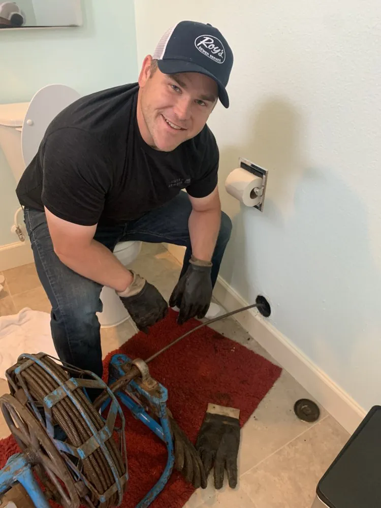 Slide of Roy's Sewer Service