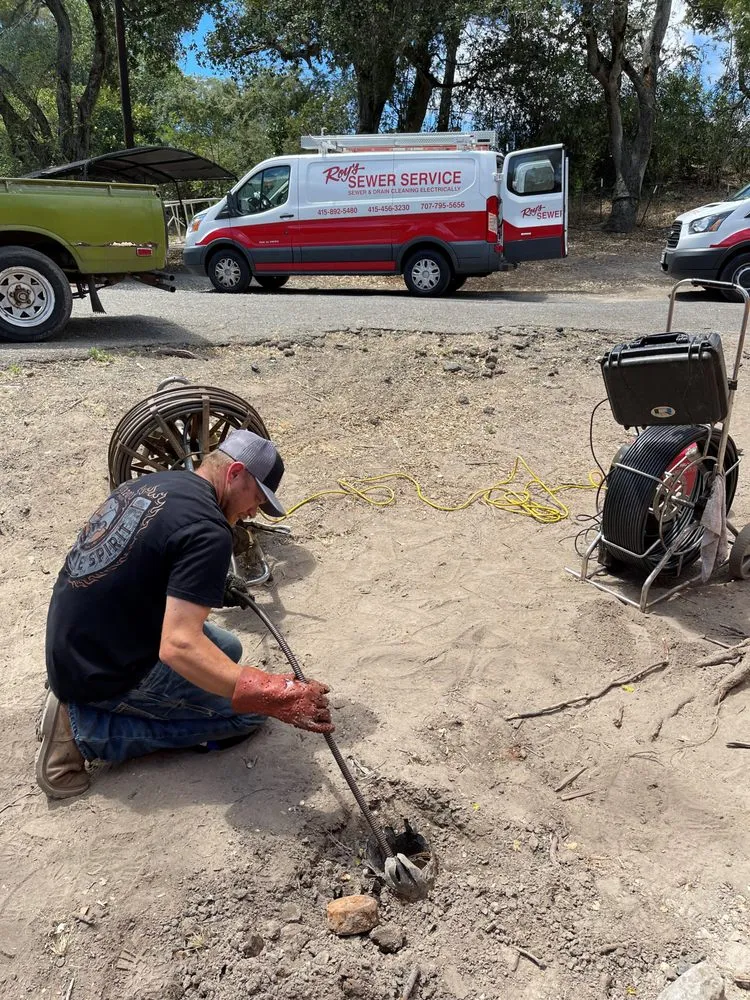 Slide of Roy's Sewer Service