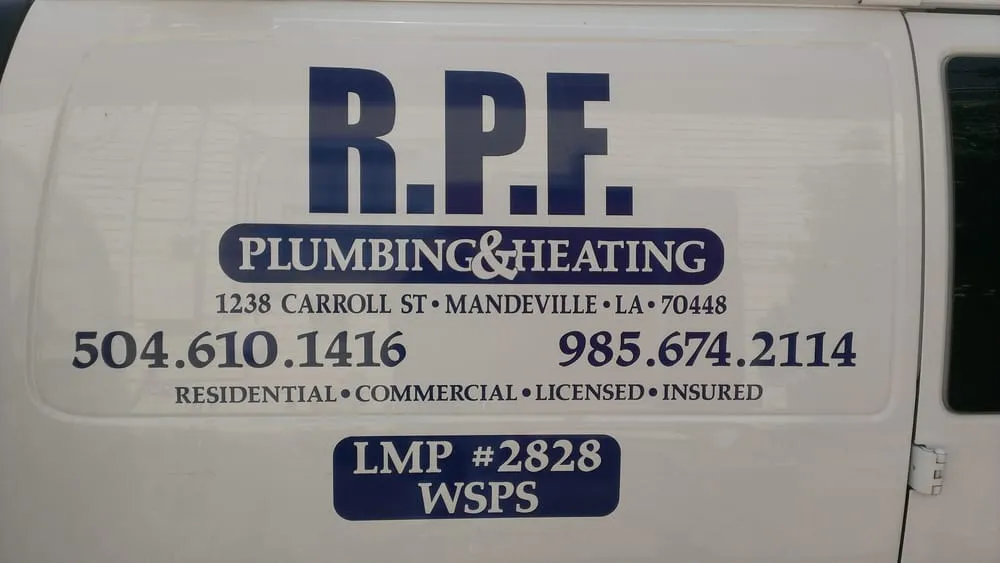 Slide of R.P.F. Plumbing
