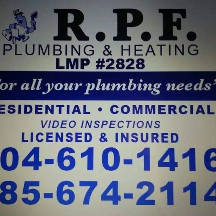 Slide of R.P.F. Plumbing