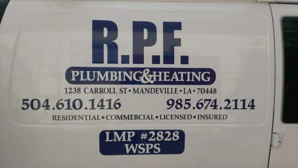 R.P.F. Plumbing