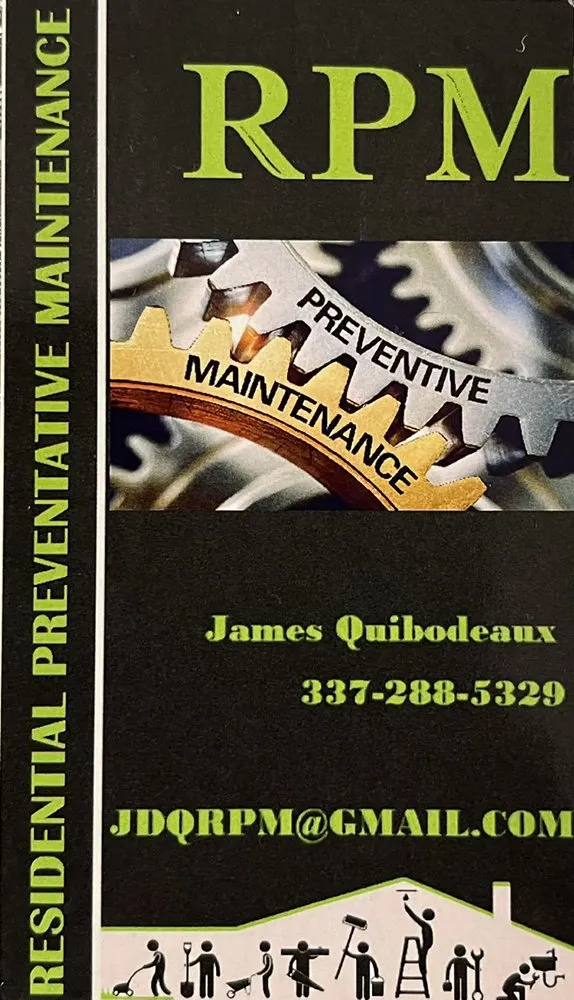 Slide of RPM Residential Preventative Maintenance