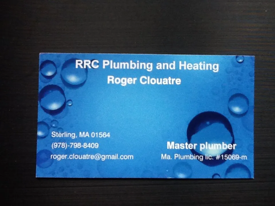 Slide of RRC Plumbing And Heating