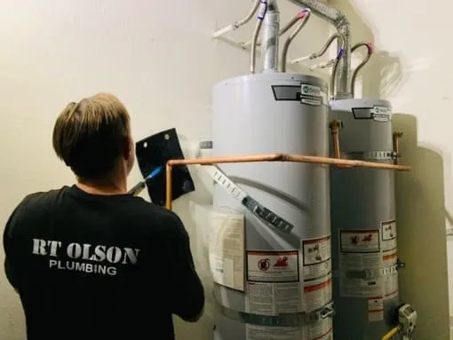 Slide of RT Olson Plumbing, Heating & Air Conditioning