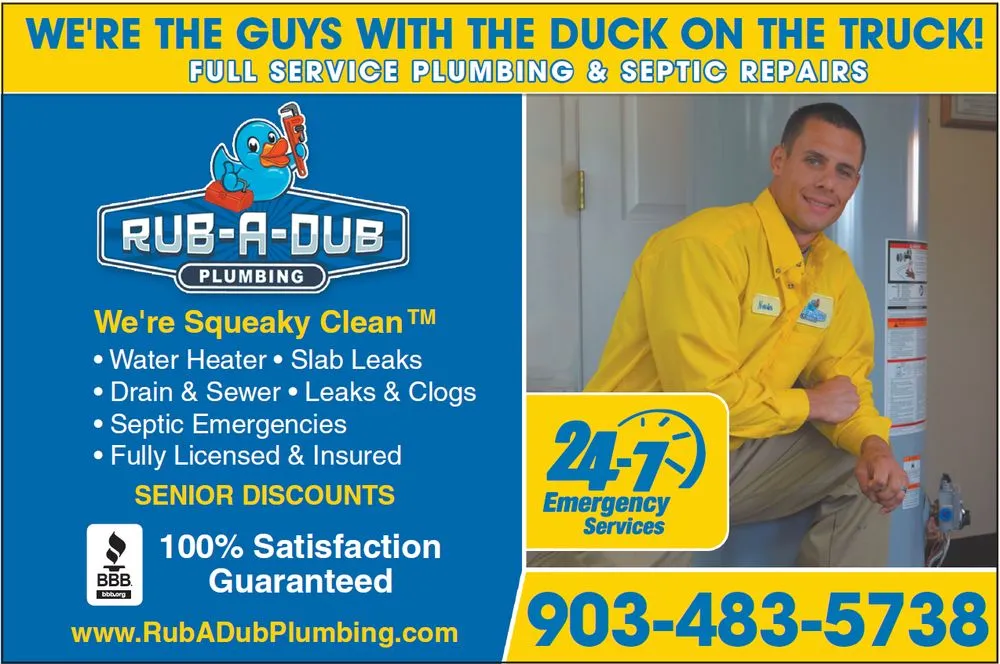 Slide of Rub A Dub Plumbing