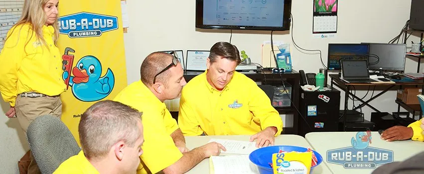 Slide of Rub A Dub Plumbing