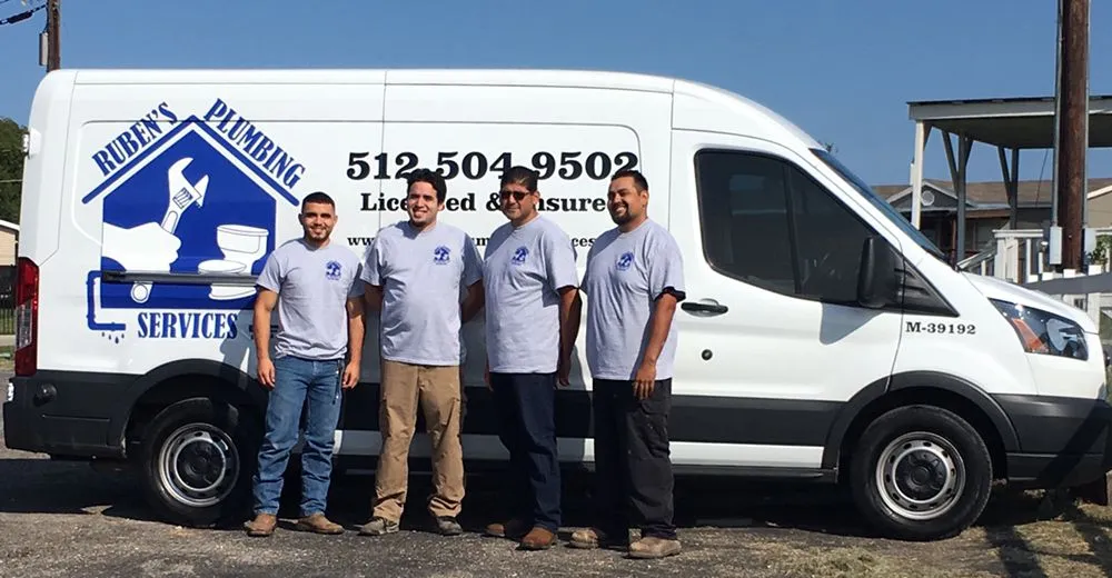 Slide of Ruben's Plumbing Services