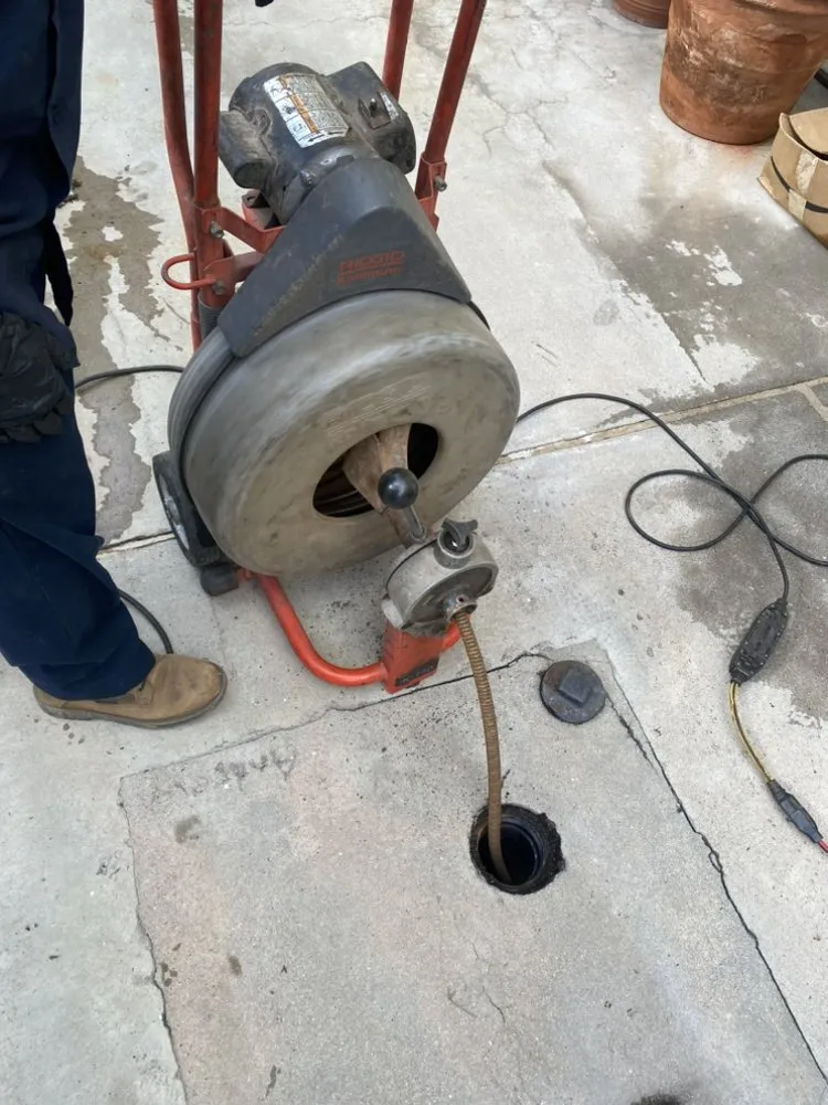 Slide of Ruben's Sewer and Drain Cleaning