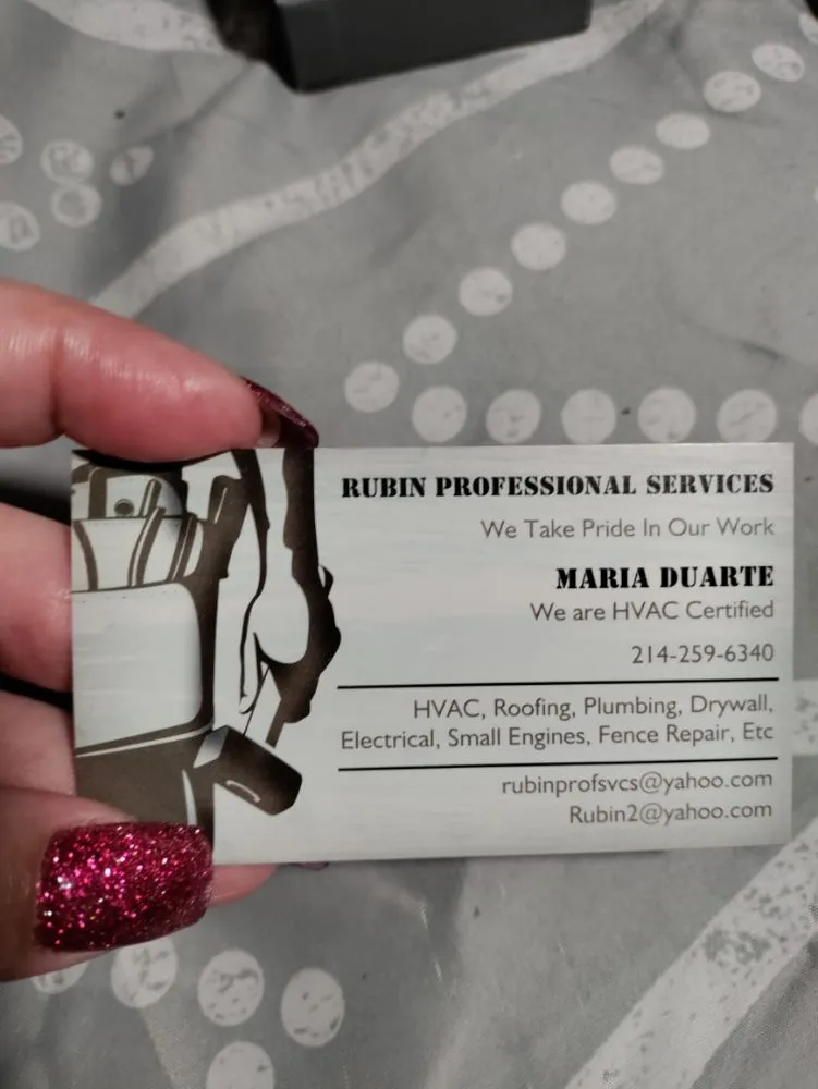 Slide of Rubin Professional Services