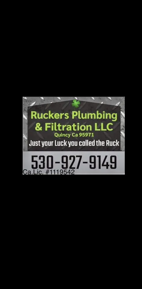 Emergency emergency plumbing service in Quincy, CA - Ruckers Plumbing & Filtration