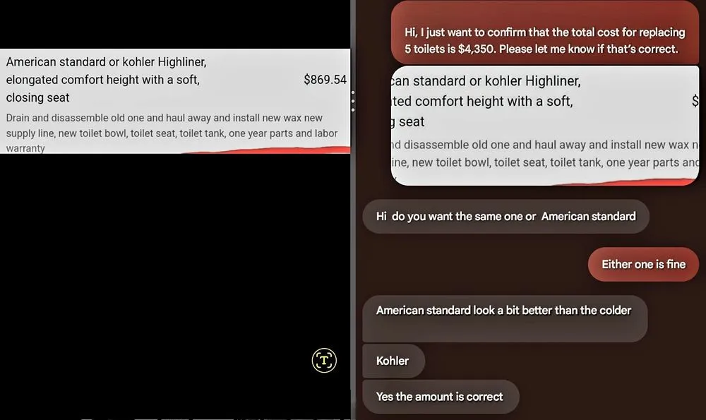 Slide of Ruma Plumbing Service