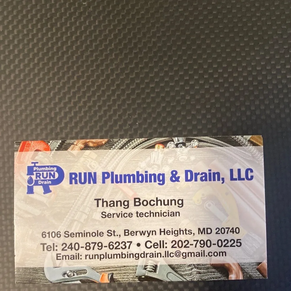 Slide of Run Plumbing and Drain