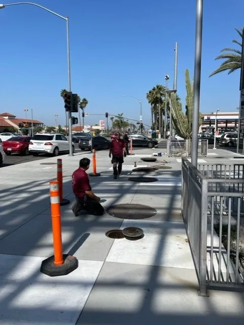 Slide of Running Plumbing