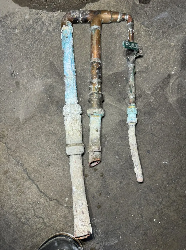 Slide of Running Plumbing