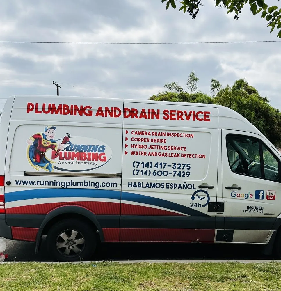 Slide of Running Plumbing
