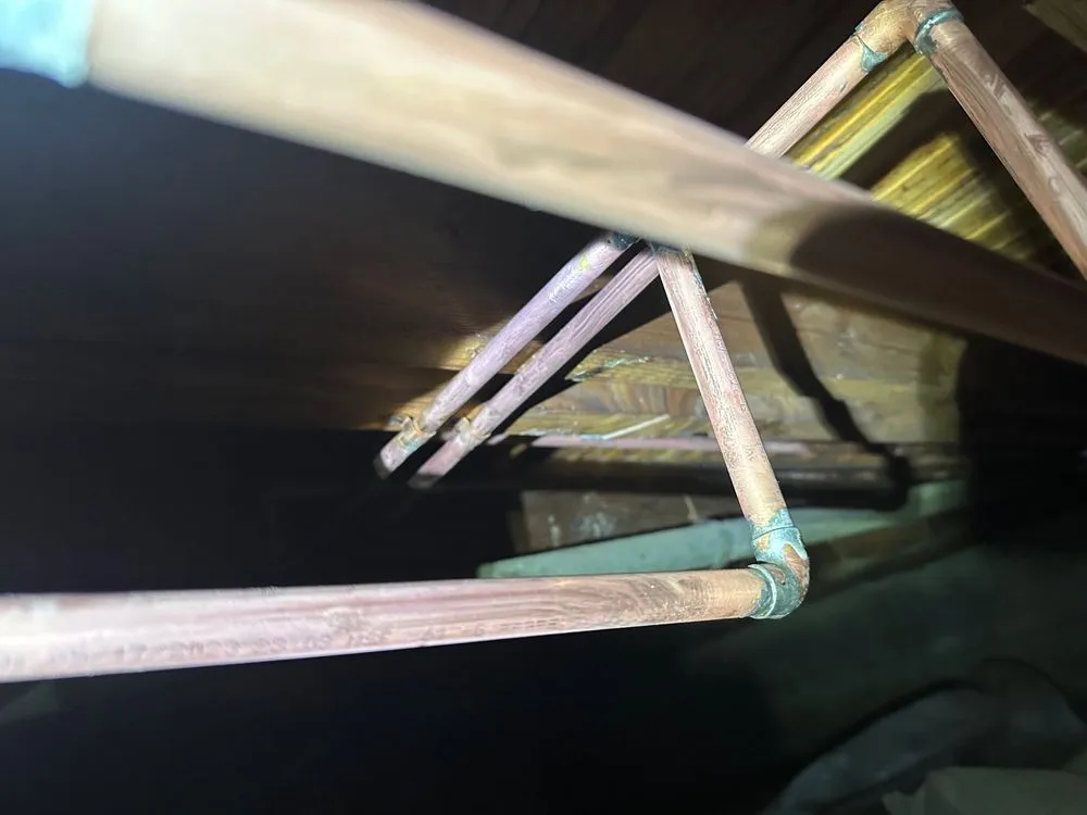 Slide of Running Plumbing