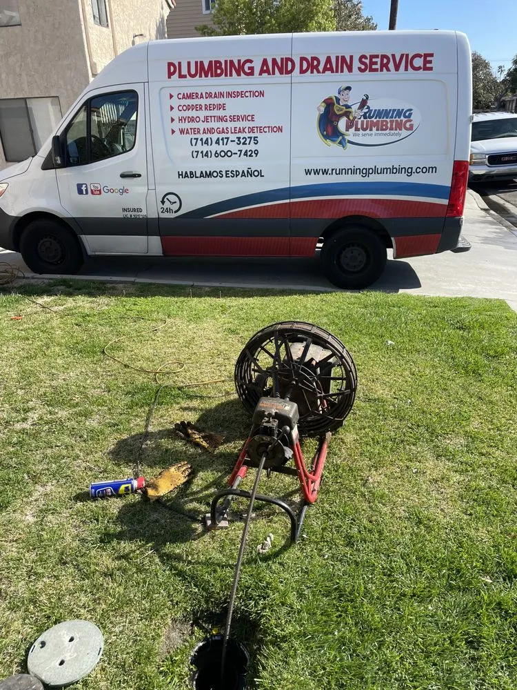 Slide of Running Plumbing