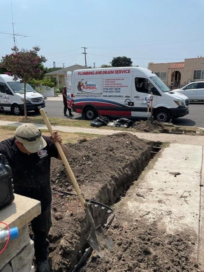 Slide of Running Plumbing