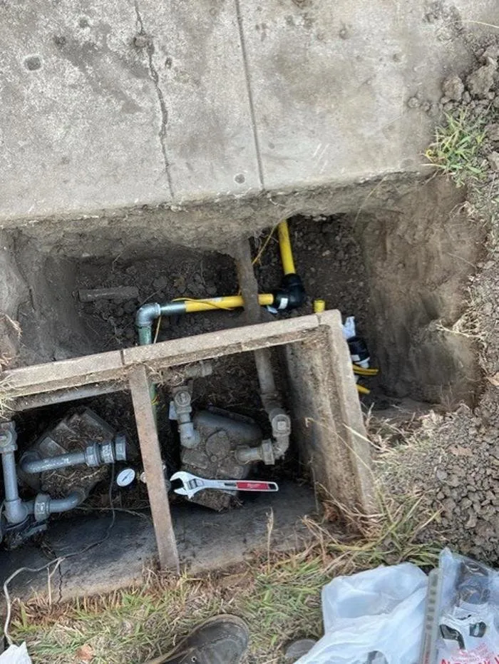 Slide of Running Plumbing