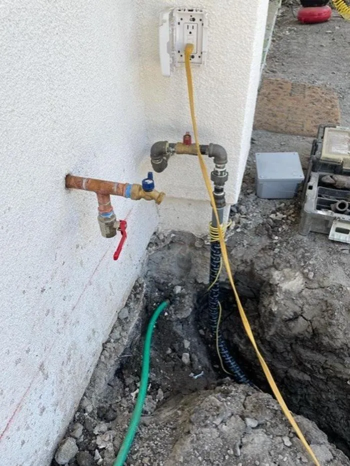 Slide of Running Plumbing