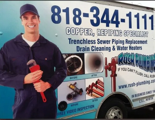 Slide of Rush Plumbing and Rooter Services