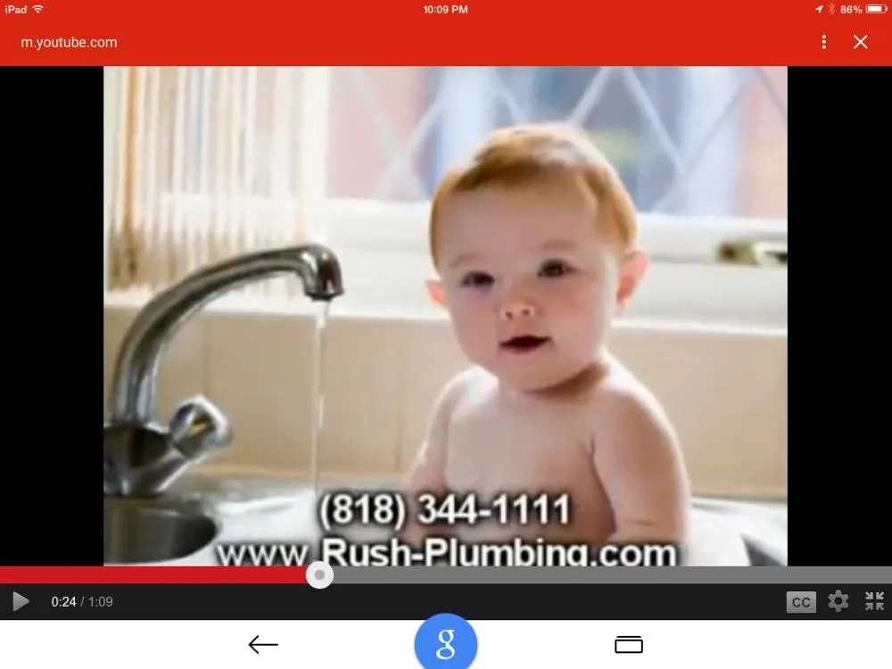 Slide of Rush Plumbing and Rooter Services