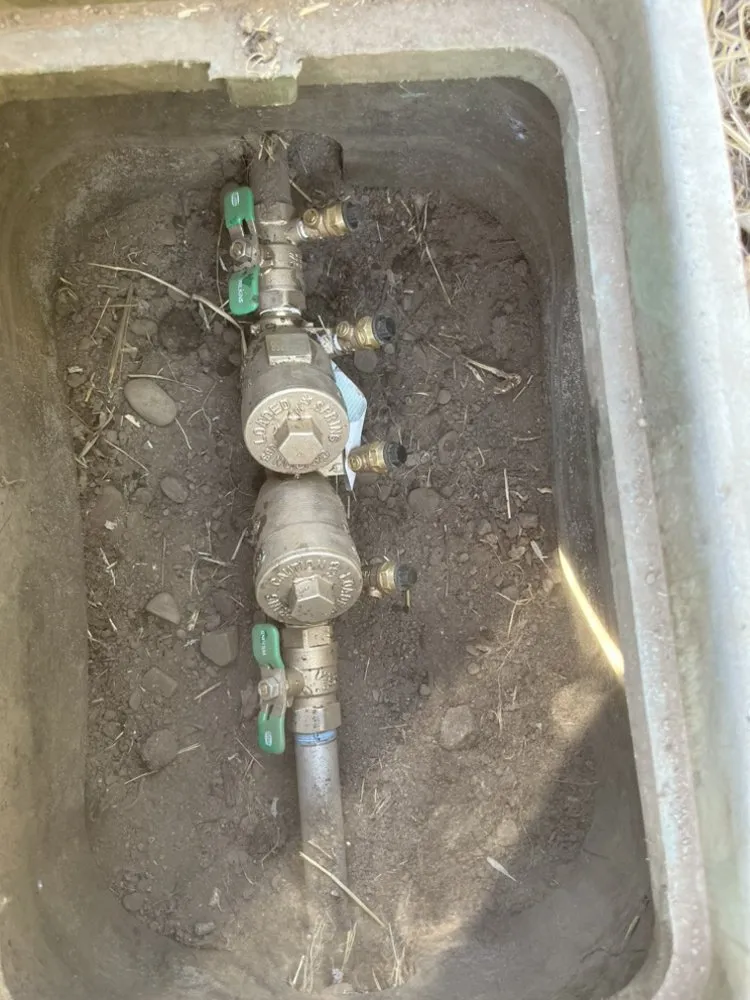 Slide of Russell Roberts Backflow Testing and Repair