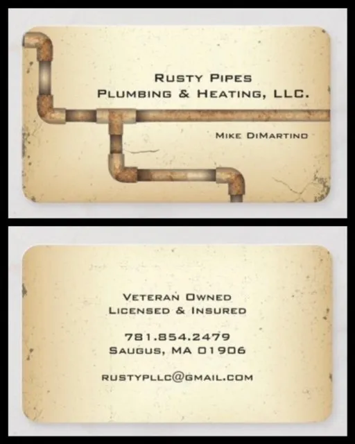 Slide of Rusty Pipes Plumbing & Heating