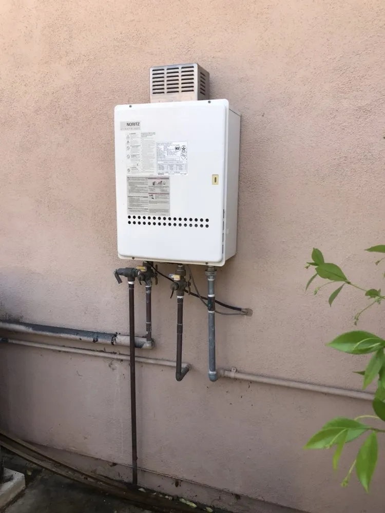 Slide of Rusty Pipes Plumbing