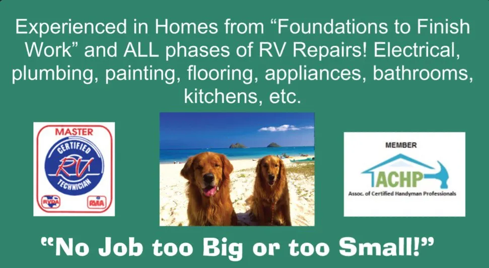 Top-rated emergency plumbing service in Coeur d'Alene, ID - RV/BOAT DOCTOR & HANDYMAN SERVICES