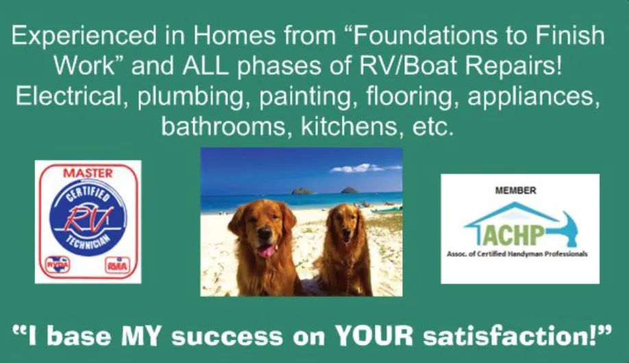Professional drain cleaning experts serving Coeur d'Alene, ID - RV/BOAT DOCTOR & HANDYMAN SERVICES