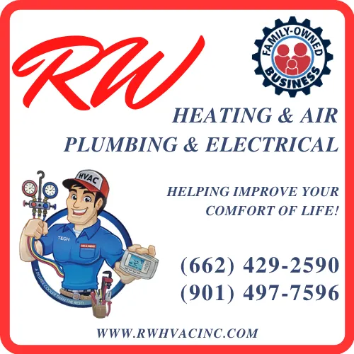 Reliable plumbing repair experts serving Nesbit, MS - RW Heating, Air, Plumbing & Electrical