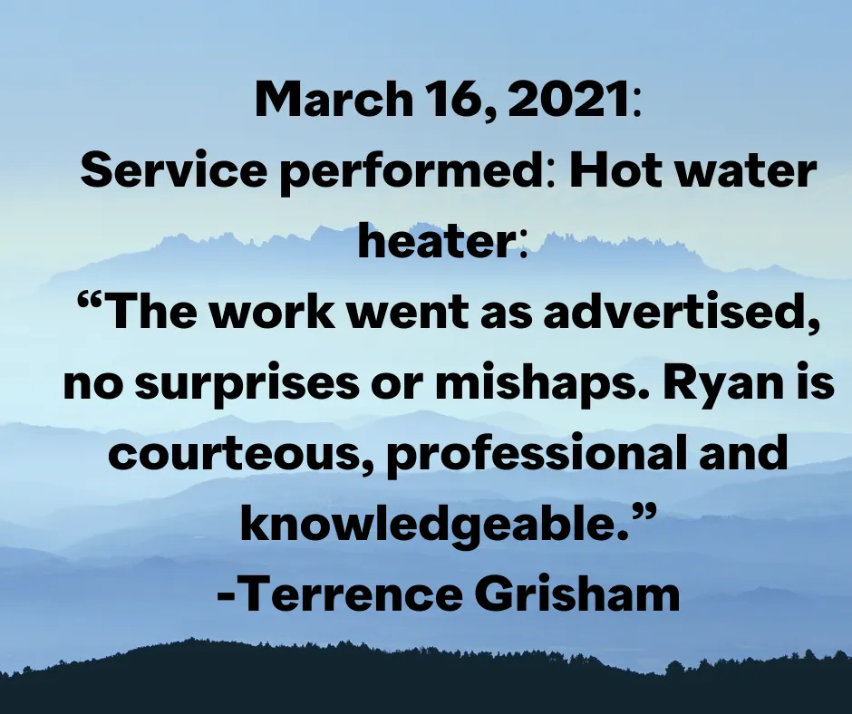 Slide of Ryan Plumbing One