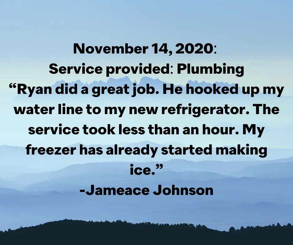 Slide of Ryan Plumbing One