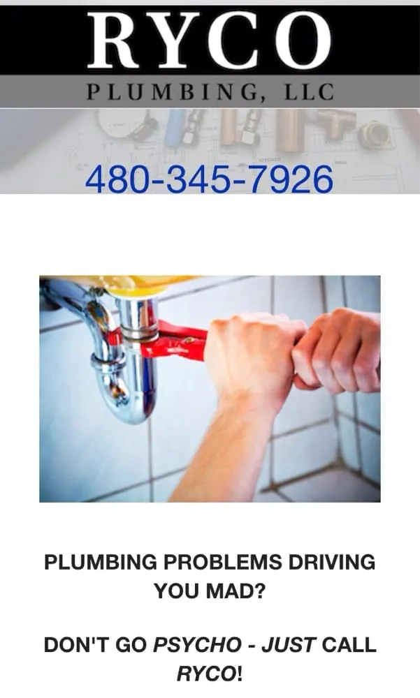 Slide of Ryco Plumbing