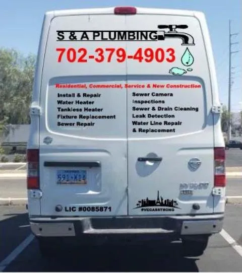 Slide of S & A Plumbing