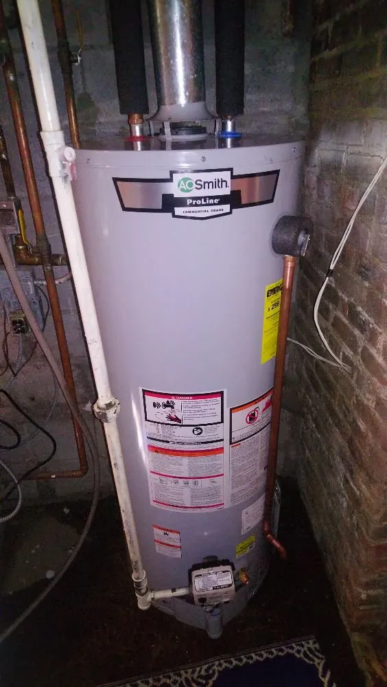 Slide of S H plumbing and heating