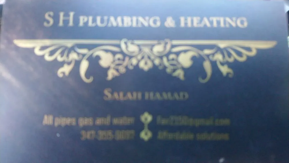 Slide of S H plumbing and heating