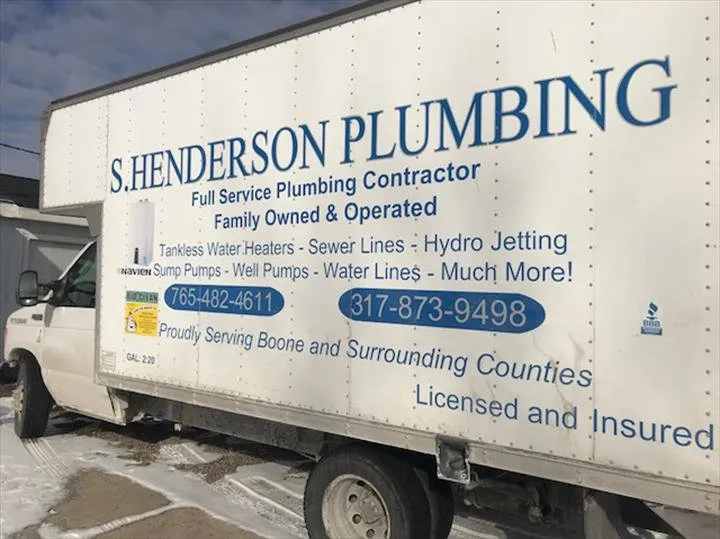 Slide of S. Henderson Plumbing