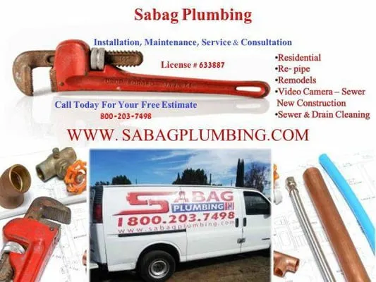 Sabag Plumbing Logo