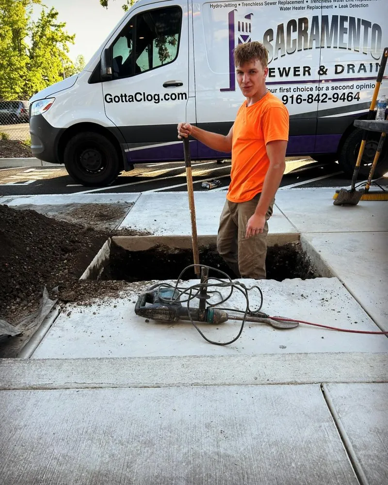 Slide of Sacramento Sewer & Drain
