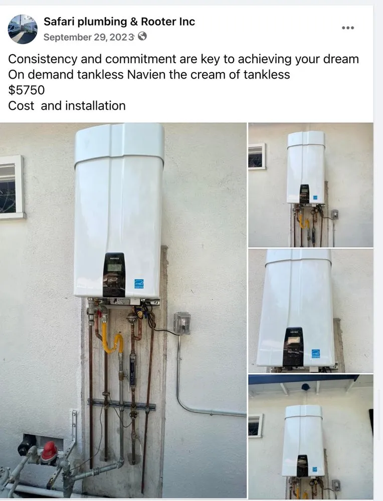 Slide of Safari Plumbing & Rooter