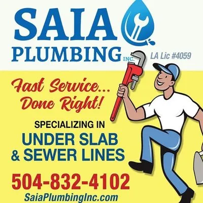 Saia Plumbing Logo
